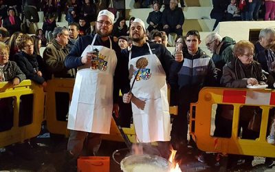 El concurso de gachamigas de la Mayordomía de San Blas vuelve a celebrarse en Sax incorporándose en la programación del medio año festero