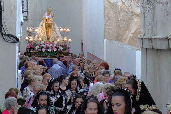 La Villa de Sax celebrará en su 166 aniversario la festividad en honor a la Virgen de los Frutos