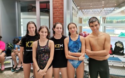 Buen comienzo de temporada para el Club Natación Sax