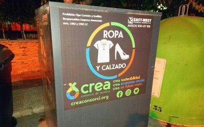 Los contenedores de recogida de residuos textiles suman más de 28.000 Kg en Sax desde 2021