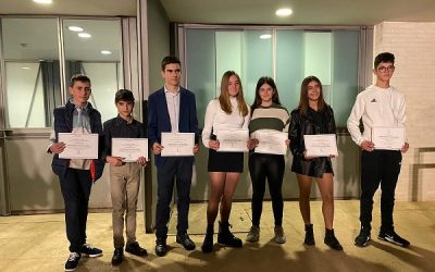 Siete alumnos de Sax reciben los premios extraordinarios por su rendimiento académico en Educación Primaria en Altea