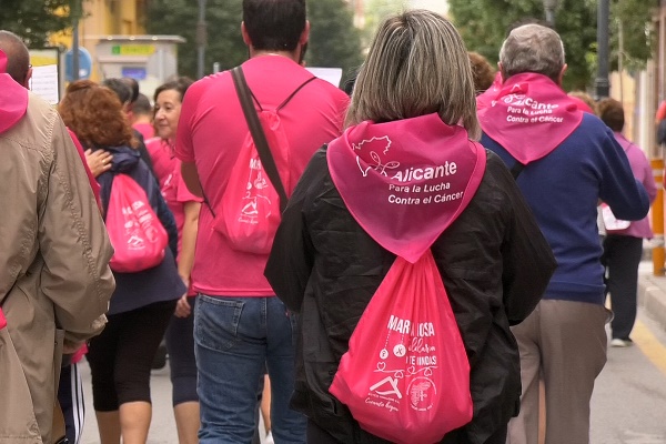 La cuarta marcha rosa contra el cáncer recorrerá las calles de Sax el domingo 19 de octubre
