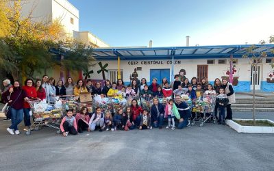 Éxito del Mercadillo Solidario del Colegio Cristóbal Colon de Sax “mirando por los más necesitados”