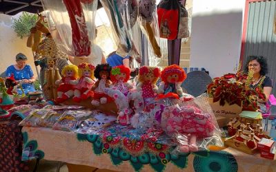 Se pone en marcha el segundo mercadillo  de artesanía en Sax, esta vez dedicado a la Navidad