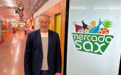 Se crea un nuevo logo del mercado de abastos e instalan pantallas digitales para modernizar el centro de abastos