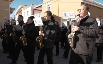 La Banda Sinfónica de la Unión Musical de Sax celebra el concierto en honor a Santa Cecilia