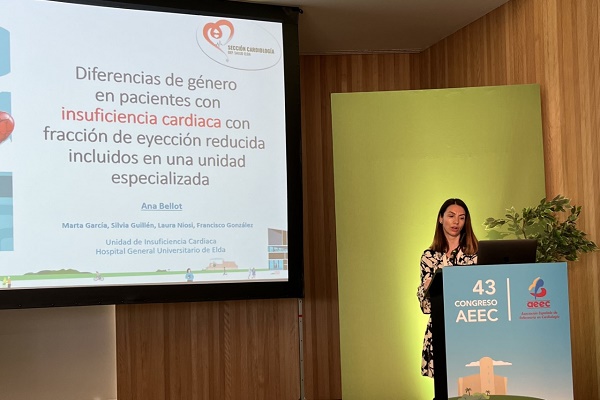 El equipo de Enfermería de  Insuficiencia Cardiaca del Departamento de Salud de Elda participa en el Congreso Nacional de la Salud Cardiovascular
