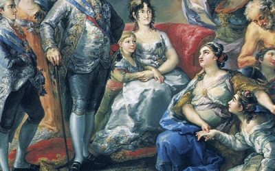 El paso por Sax de Carlos IV y la familia real en 1802