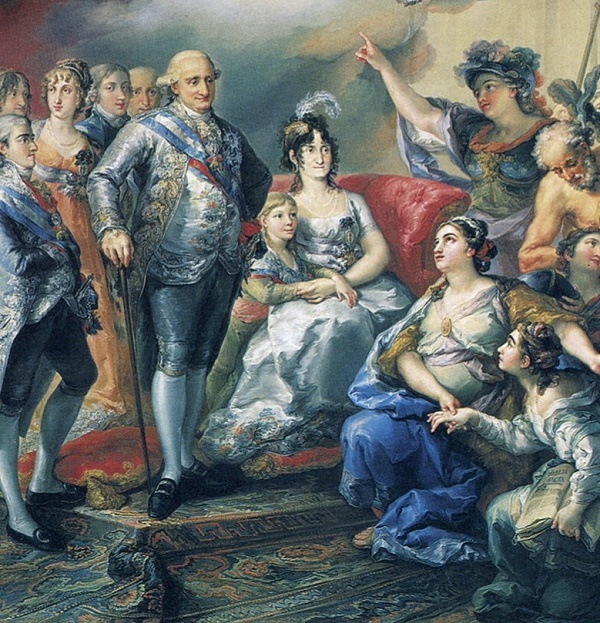 El paso por Sax de Carlos IV y la familia real en 1802