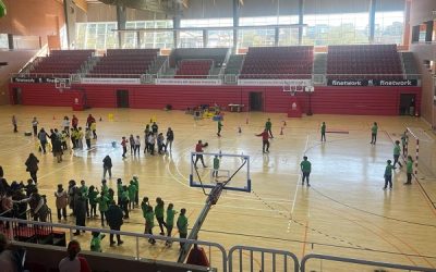 Alumnos sajeños participaron en el décimo primer encuentro deportivo comarcal