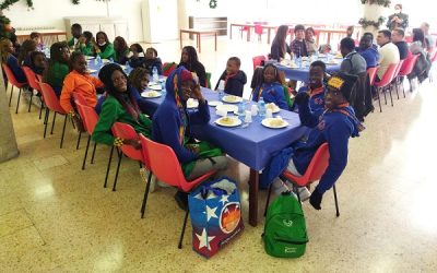 El Hogar Provincial recibe la visita del Coro Infantil de Benín