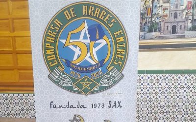 La Comparsa de Árabes Emires de Sax inicia los actos de su 50 Aniversario y tendrá una calle con su nombre