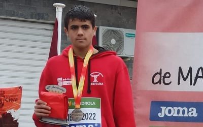 Un sajeño se convierte en subcampeón de España de marcha