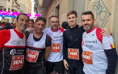 Atletas sajeños participaron en las diferentes carreras populares de final de año en toda la geografía española