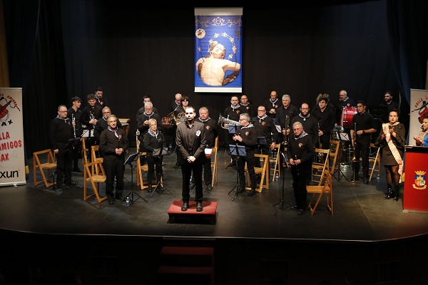 El concierto en honor a San Sebastián en Sax abre las puertas de nuestras fiestas más tradicionales
