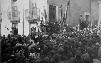 La inauguración de la Calle Rafael Hervás el 2 de febrero de 1922