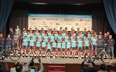 El Club Ciclista Sax presentaba sus nuevas escuadras para una temporada que promete