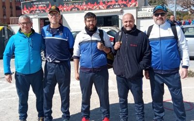 Inmejorable jornada para la petanca sajeña en el regional disputado en Alicante