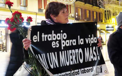 Iglesia, sindicatos y empresarios abordan la plaga de siniestralidad laboral