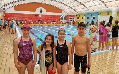 El Club Natación Sax disputaba una nueva jornada de liga en categorías promesas en Horadada