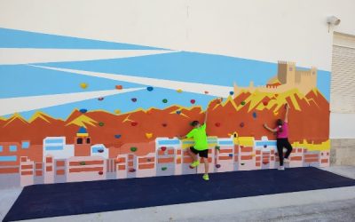 El colegio Cervantes de Sax está llevando a cabo un cambio global de sus patios