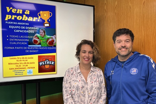 El Club Baloncesto Petrer busca crear el primer equipo de personas con diversas capacidades en la comarca
