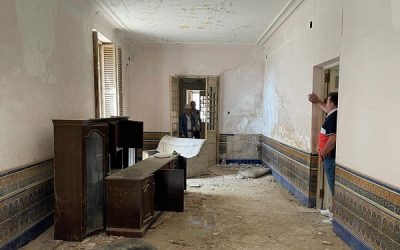 El productor de la mítica película “Arrebato” rueda en la colonia de Santa Eulalia de Sax