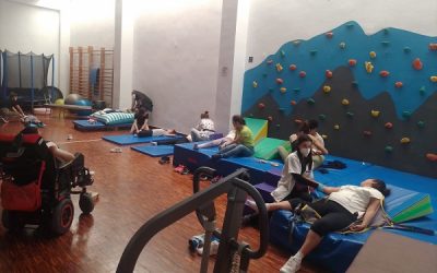 Taller de propiocepción y estimulación sensorial, impartido por las enfermeras escolares del Departamento de Salud de Elda