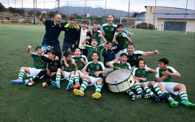 El Alevín A de la U.D.F. Sax, se proclama Campeón de liga