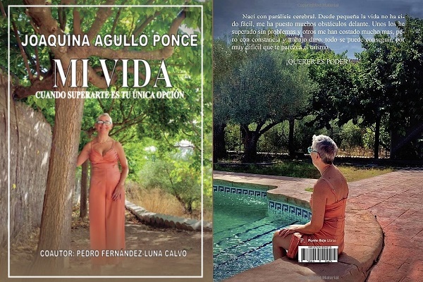La sajeña Joaquina Agulló presenta en Sax su primer libro “Mi vida. Cuando superarte es tu única opción”