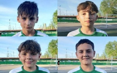Cuatro jugadores de la U.D.F. Sax, convocados con la Selección Acatec Alevín Sub-12
