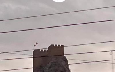 El castillo de Sax en una historia de Instagram de Alejandro Sanz