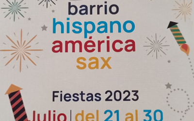 El barrio Hispanoamérica de Sax celebrará sus fiestas de verano en la edición 2023