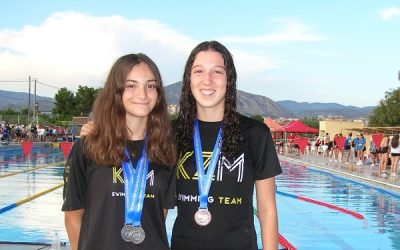 Tres metales autonómicos para las nadadoras del Club Natación Sax en la competición celebrada en Elda