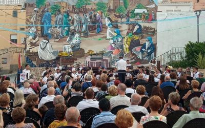 Veinte años de los Sones en las fiestas de la Fuente en Cura celebrando la festividad de la Virgen del Carmen