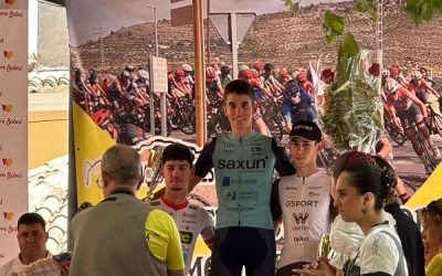 Pódium importante para el Club Ciclista Sax en la Vuelta ciclista de Camporrobles