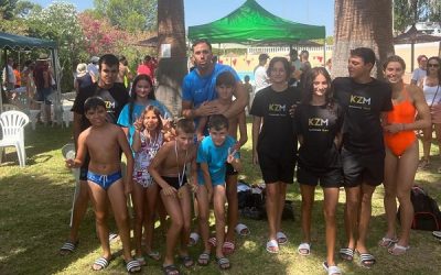 Final de temporada con buenos resultados para el Club Natación Sax con dos metales