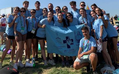 De Sax a Lisboa con la fe en la mochila, la parroquia de Sax estuvo presente en las Jornadas Mundiales de la Juventud en Portugal