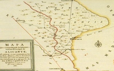 La ruta del ejército francés hacia Alicante en 1823