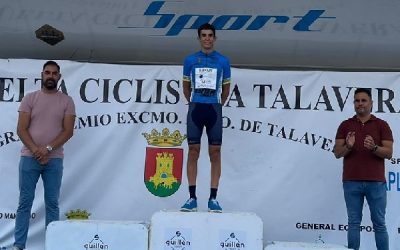 Un componente del Club Ciclista Sax hace historia y se adjudica las Metas Volantes de la XXX Vuelta Ciclista a Talavera Júnior