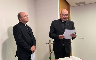 El sacerdote sajeño Enmanuel Sánchez Alarcón toma posesión como Vicario Episcopal Zona IV