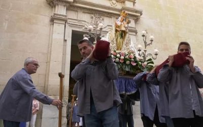 La Villa de Sax celebró en su 167 aniversario la festividad en honor a la Virgen de los Frutos