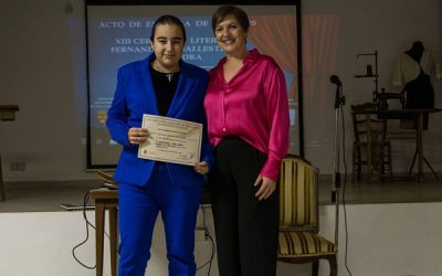 La escritora Carmen Galvañ premiada en el XIII Certamen Fernando de Ballesteros Saavedra en la provincia de Ciudad Real