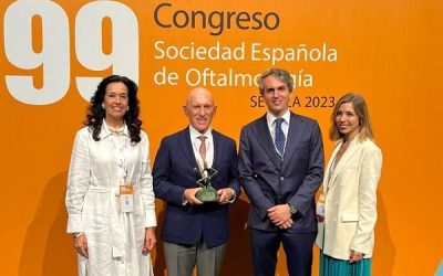 La Sociedad Española de Oftalmología reconoce la trayectoria de Jorge Alió