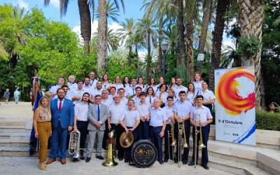 Los Sones de Sax banda oficial en la celebración del 9 d’Octubre por parte de la Generalitat Valenciana