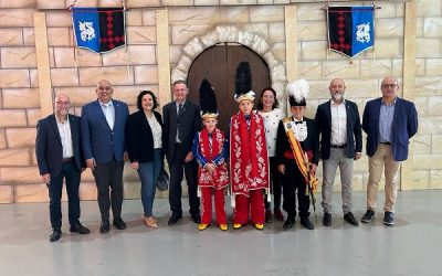 Sax estuvo presente en Expofiesta con la representación de la Embajada Infantil de nuestras fiestas de San Blas