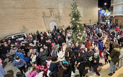 Encendido de las luces, un bonito recorrido para ponerse navideño en Sax
