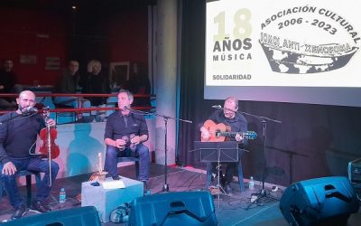 Éxito en el concierto de Pep Gimeno «Botifarra» y Ahmed Touzani que cerraban el año de Somos Anti Xenofobia