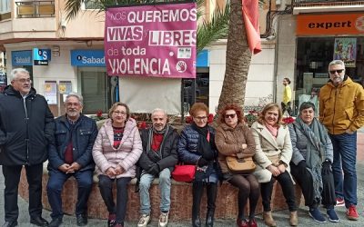 El día de Reyes no paraliza la lucha contra la violencia machista en Sax