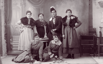 Evolución histórica de la mujer festera en las comparsas de Sax